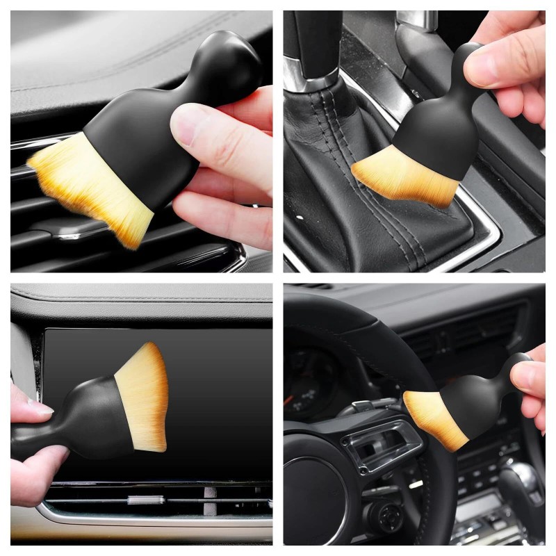 Car Interior Cleaning Brush Car Duster Interior With Ultra Soft