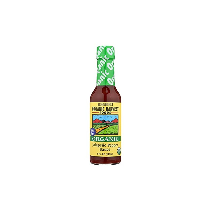 Arizona Peppers Jalapeno Pepper Sauce, 5-ounce Bottles (Case of 12)12
