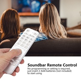 Remote Control Replacement Soundbar Remote Control for Geneva Sound Audio Lab System Model M Model S Model L