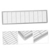 Tofficu 6Pcs Rectangular Air Vent Covers for Cabinets Closets and