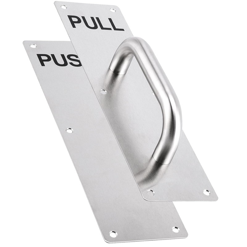 MAHIONG 2 Sets 12 x 3 Inch Stainless Steel Door