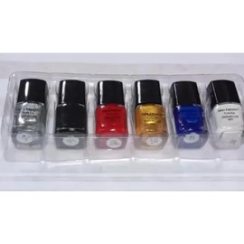 Set Tintas Para Sellos Para Uñas, Decoración para Uñas Miss Cherry