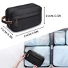 Toiletry Bag for Men, Water Resistant Shaving Cosmetic Bag Large