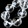 64 Faceted Crystal Bracelet, 0.4 inches (10 mm), Power Stone,
