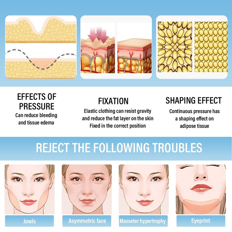 CULEO Face Treatments & Masks,Breathable and Comfortable V Line Face