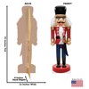 Cardboard People Nutcracker Soldier Life Size Cardboard Cutout Standup