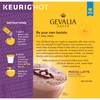 Gevalia Mocha Latte K-CUP Pods and Froth Packets, 9 count