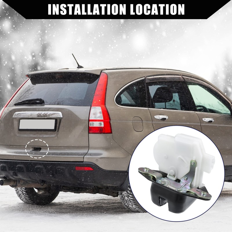 X AUTOHAUX 74800-TF0-J02 / Rear/Tailgate Trunk Lid Lock Actuator for