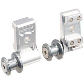 AGRAS Stand Hook Holder, Shaved Aluminum, Stand Hook: Gunmetal Z125PRO 353-498-000GM