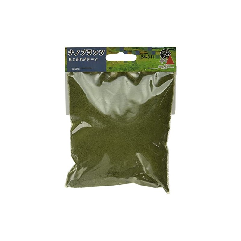 KATO Diorama Supplies Nano Plants, Mixed Green, 24-311 Model Railway