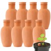 8pcs Ollas Self Watering Terracotta Planter Terra Cotta Clay Watering