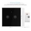 LED WIFI Intelligent Wall Touching Switch Mobile Phone APP Remote