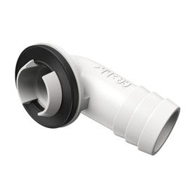 Air Conditioner Drain, Air Conditioner Drain Hose Connector Elbow Fitting with Rubber Rings Universal Fit Mini Split AC Unit and Window Air Conditioning Unit