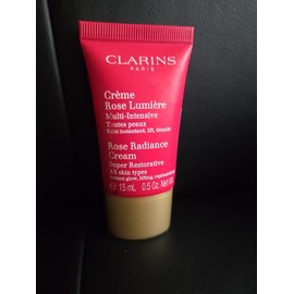 Clarins Paris Rose Radiance Cream Super Restorative For All Skin Types 0.5Oz New
