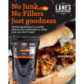Lane's Spellbound Hot Sweet and Spicy Rub - Premium Sweet and Smoky Pork Butt Rub | Sweet Spicy Seasoning | Deep, Rich, Spicy Smoky Flavor | All Natural | Gluten Free | No MSG | NO Preservatives - 2Lb