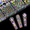 Kit Completo Decoración Uñas, Cristales Strass Artesanales