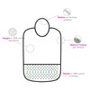 Panini Tessuti, Bib Holder Made of Pure Cotton Terry Cloth