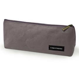 X SIM FITNESSX Pencil Case School Pencil Case Teenager Girls Pencil Case Oxford Pencil Case for School & Office (Dark Grey)