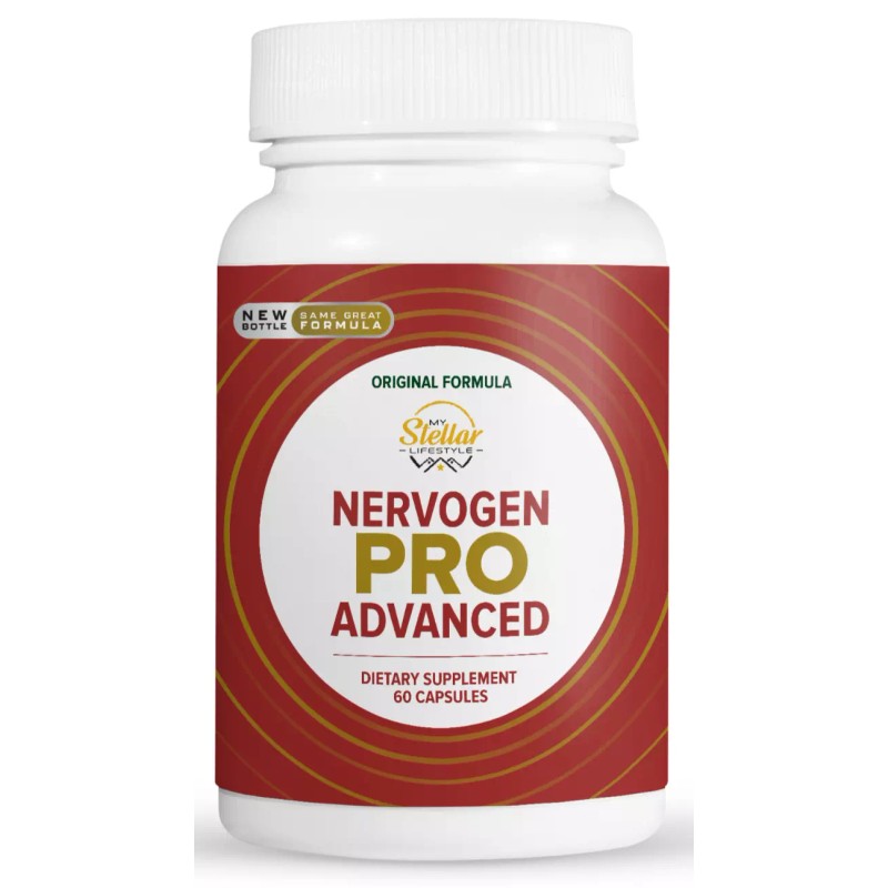 Nervogen Pro Advanced, soporte nervioso para neuropatía-60 Cápsulas