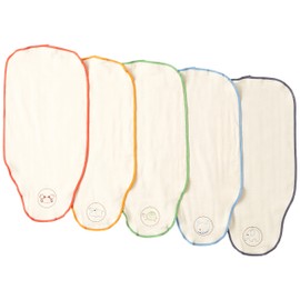 Fujiki Additive-Free W Gauze Sweat Pad Set of 5