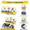 Internal Tooth Starlock Washers, 330PCS 8 Size Quick Speed Locking