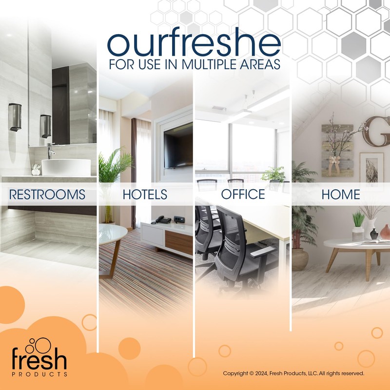 Fresh Products ourfreshe Plug In Air Freshener 30 Day Replace