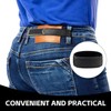 4 Pieces Lazy Belt, Buckleless Casual Belt, Adjustable Elastic Belt,