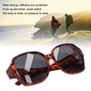 UV Protection Glasses Amber Anti Slip Lightweight Frame Polarized Sunglasses
