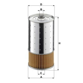 Mann-Filter PF 1050/1 N By-pass Oil Filter Insert