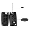 SLshiBo Car Replacement Key Shell 3 Buttons Remote Control Type