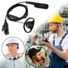 HYS Multipin Earpiece with Mic D-Shape Two Way Radio Headset