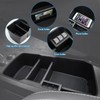 MARCHFA Center Console Lower Organizer Tray Compatible for Kia EV6