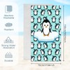 VorPrillynt Penguin Towel Beach Swimming Towels Penguin Bath Towel Microfibre