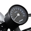 Daytona 15630 Motorcycle Mechanical Tachometer, Black Body/Black Panel/White LED, φ2.4