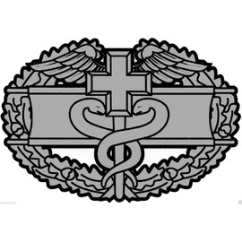 US Army Combat Medical Badge Bumper Sticker Toolbox Sticker Laptop Sticker