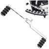 HAZAWA Chrome Heel Toe Shifter Lever + Shift Peg Compatible