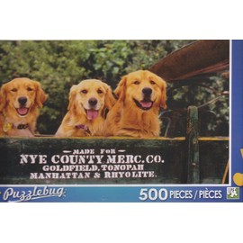 Puzzlebug 500 Piece Puzzle ~ Golden Welcome Wagon