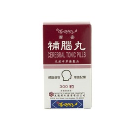 Cerebral Tonic Pills Bu Nao Wan (300 Pills) (1 Bottle) (Solstice)