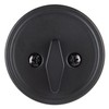 BRINKS - Transitional Single Cylinder Deadbolt, Matte Black - Built