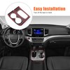 Heutamo Center Console Gear Shift Cup Holder Panel Trim Cover