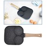 3 in 1 Breakfast Pan Prevents Stick Heat Resistant Divided