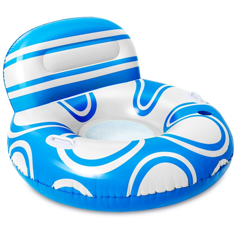 Sloosh Inflatable Pool Floats Lounger - Pool Floaties Blow Up