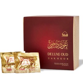 Dukhni Deluxe Oud Bakhoor | 40pc Luxurious Agarwood Incense | Islamic Gifts