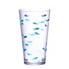 KLIFA- CHARLESTON- 19 oz, Set of 6, Acrylic Fishing Highball,