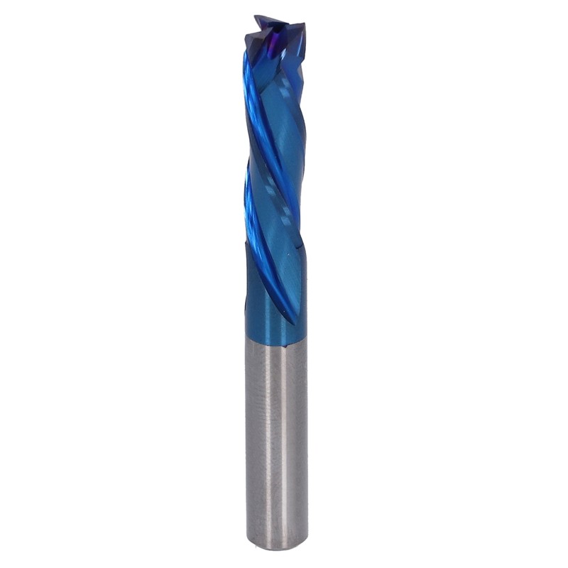 Milling Cutter CNC Spiral Router Bit 3 Flute Tungsten Steel