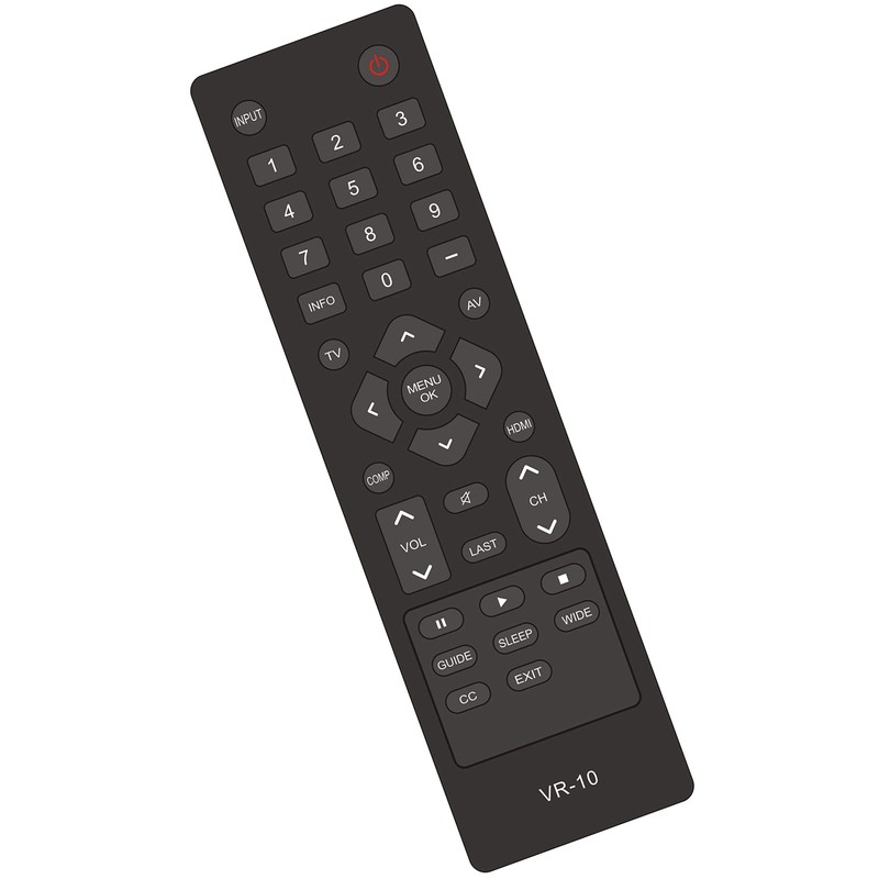New VR10 Remote Control Replaced for Vizio TV E190VA E220MV