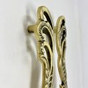 Knobs By Blossom Solid Brass Antique Pair Peacock Long Handles,