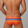 L-Peach Men's Swimming Trunks Swimwear Swim Shorts Quick Drying Board
