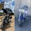 DAONUE 2 PCS 4.5inch Motorcycle Fog Passing Light Chrome 4