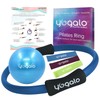 Yogalo Pilates Ring and Ball Set with Resistance Bands